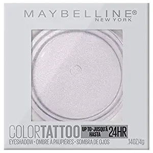 Maybelline New York Color Tattooup to 24HR Longwear Waterproof Fade Resistant Crease Resistant Blendable Cream Eyeshadow Pots Makeup, Chill Girl, 0.14 oz.
