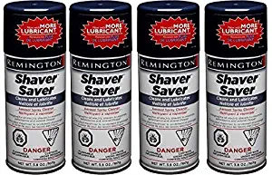 Remington Shaver Saver Lubricant & Cleaner Aerosol Spray 3.8 Ounce (Pack of 4)