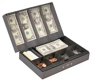 Mintcraft Cash Box Customizable Combination Lock 11-3/8" x 7-5/8" x 3-1/4"