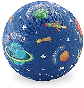 Crocodile Creek Solar System Playground Ball, Blue, 5"