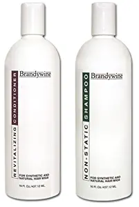 Brandywine Non Static Shampoo & Revitalizing Conditioner 16 Ounce., Value Pack Bundle 2 items