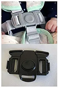 Black 5 Point Harness Buckle Clip Replacement Part for Graco Duet Rocker Swing Rocker Bouncer Seat Safety for Babies, Toddlers, Kids, Children