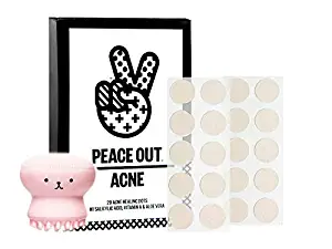 Peace Out Acne Dots - 20 Acne Healing Dots - W/Salicylic Acid, Vitamin A & Aloe Vera