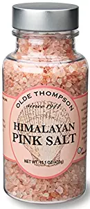 Olde Thompson Himalayan Pink Coarse Crystals Salt Mill Refill, 15.1 oz, Clear