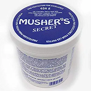 Mushers Secret Paw Wax (1lb) – All-Season Pet Paw Protection Against Heat, Sand & Snow – Cat & Dog Paw Balm with Beeswax & Vitamin E – Gluten, Nut & Soy Free – Great for Dogs, Cats, Horses & Chickens