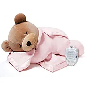 Prince Lionheart Original Slumber Bear with Silkie Blanket - Pink