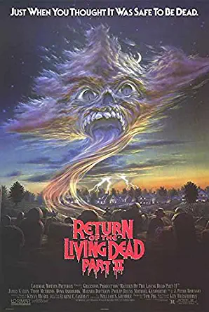 Return Of The Living Dead Part 2 - Authentic Original 27x40 Rolled Movie Poster