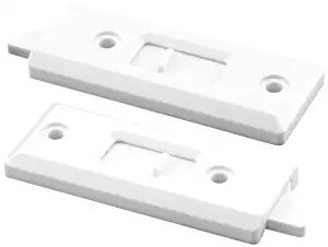 Prime-Line Products F 2722 Vinyl Window Tilt Latch, White, 1-Pair,(Pack of 2)