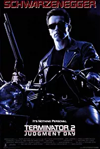 Terminator 2: Judgment Day - Reproduction Movie Poster - Style A - 27" x 40" ...