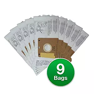 EnviroCare Replacement Vacuum Bags for Eureka Style T 970 980 Canisters (9)