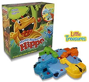 Little Treasures The Feeding Hippo Game is A Sleek Looking 3D Board Game, Fun for Kids and Adults to Play and Challenge Each Other.