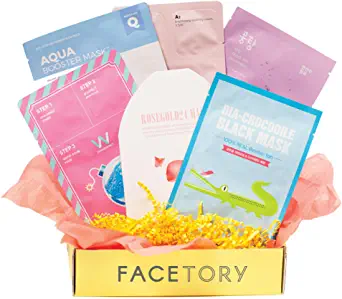 FaceTory - Handpicked Korean Sheet Masks Subscription Box: 4-Ever Fresh