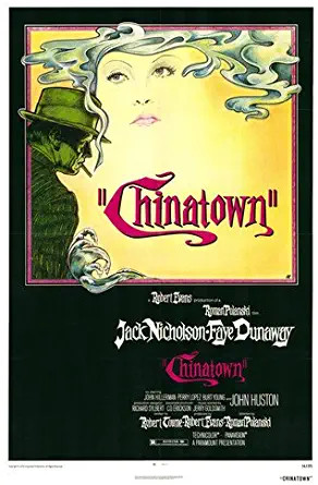Jack Nicholson and Faye Dunaway in Chinatown 24x36 Poster