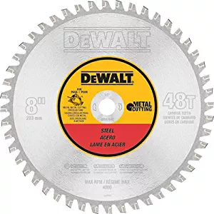 DEWALT DWA7840 40 Teeth Ferrous Metal Cutting 5/8-Inch Arbor, 8-Inch
