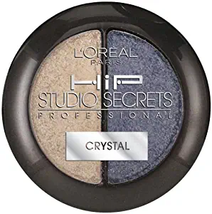 L'Orea Paris HiP Studio Secrets Professional Crystal Eye Shadow Duos, Charming, 0.08 Ounces