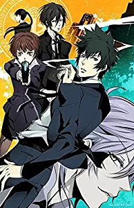 Tomorrow sunny 001 PSYCHO PASS - Kougami Shinya Police Fight Anime Art Silk Poster Home wall decor 24x36inch
