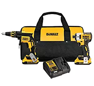 DEWALT DCK267D2 20V MAX XR Drywall Screwgun & Impact Driver Kit