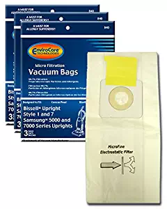 Bissell Style 1 and 7 Upright Vacuum Bags -9 Pk
