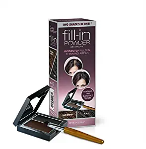 Cover Your Gray Fill-in Powder Two Shades in One, Dark Brown/Black