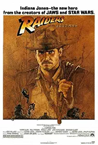 Indiana Jones Raiders of the Lost Ark - New Hero 27x40 Movie Poster