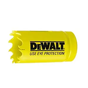 DEWALT D180016 1-Inch Standard Bi-Metal Hole Saw