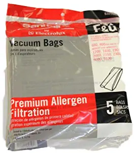 Electrolux 63250A-10 Paper Bag, Style F&G Sanitaire 5 Pk
