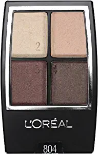 L'Oreal Paris Wear Infinite Eye Shadow Quad, Autumn Leaves, 0.16 Ounce