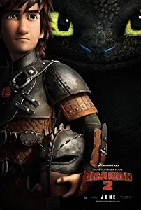 World Mall Group How to Train Your Dragon 2 (2014) 12X18 Movie Poster (Thick) - Jay Baruchel, Kristen Wiig, America Ferrera