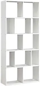Mainstays Home 12-Shelf Bookcase (White) (12-Shelf, White)