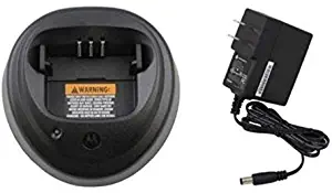 PMPN4173A PMPN4173 Original Motorola IMPRES MOTOTRBO Single Unit Rapid Charger with AC 120V Power Adapter - Replaced WPLN4137 WPLN4137 WPLN4138 - Compatible w/ CP200D, CP200 Series, CP150, PR400 and more