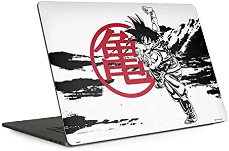 Skinit Decal Laptop Skin for MacBook Pro 13-inch with Touch Bar (2016-19) - Officially Licensed Dragon Ball Z Goku Wasteland Bold Design