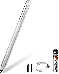 Stylus Pen for HP Spectre x360 13-AE013DX, 13-AE011DX, 13-AE051NR, 15-BL112DX 15-BL012DX, 15-BL152NR, HP Envy 360 15M-BP012DX, 15M-BQ021DX,HP Pavilion X360 11M-AD013, 14M-BA013DX (Platinum)