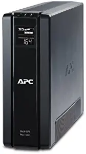 APC 1500VA UPS Battery Backup & Surge Protector with AVR, Back-UPS Pro (BR1500G)