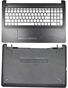 Replacement for HP 15-bs 15-bs0xx 15-bw0xx 15-bs1xx 15-bw011dx Bottom Case Shell Cover Pack of Palmrest Upper