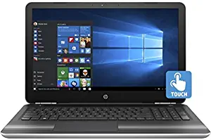 HP Pavilion 15z Natural Silver Laptop PC - AMD A9-9410 Dual Core, Radeon R5 Graphics, 15.6-Inch WLED Touchscreen Display (1920x1080), Windows 10 Home, Backlit Keyboard, 128GB Performance SSD, 8GB RAM