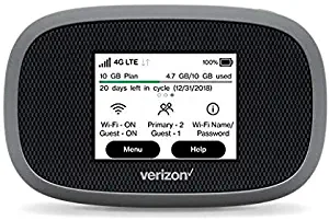 Verizon Wireless Jetpack 8800L 4G LTE Advanced Mobile Hotspot (No Sim Card Included)