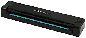 IRISCan Executive 4 Duplex Portable Mobile Document Image Portable Color Scanner USB Powered, 1Click Scan to PDF, Full OCR 138 Languages, Scan to PDF/Word/XLS/JPG/Cloud/,Business Cards & Receipts